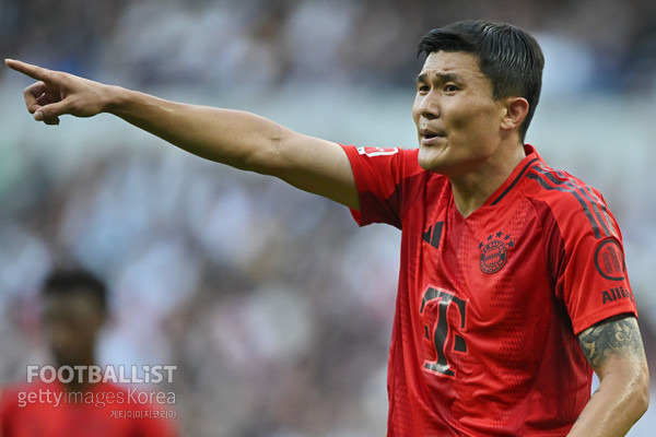 김민재가 승리 지켰다! 다이어 뚫린 결정적 위기 커버해 주고 포효