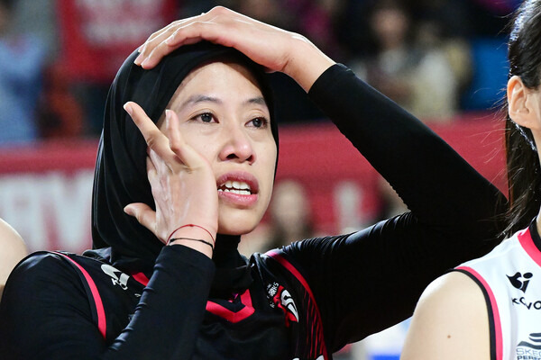 '인도네시아 김연경' 메가, 우상을 넘기엔 한 끗이 부족했다[女챔프전5]