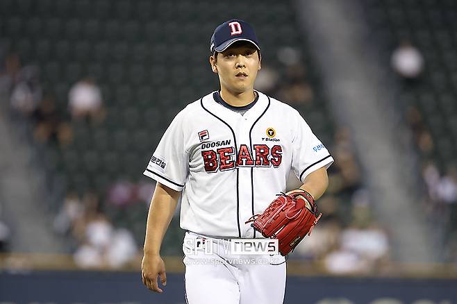 '2년간 158⅔이닝' 너무 많이 던졌나…두산 마당쇠 4경기 만에 1군 말소, 이승엽 감독 진단은
