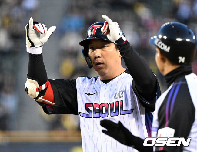 '승승승승' LG 파격 라인업, 김현수-오지환-박해민 사라졌다...좌완 선발 상대로 우타자 6명 투입 [오!쎈 고척]