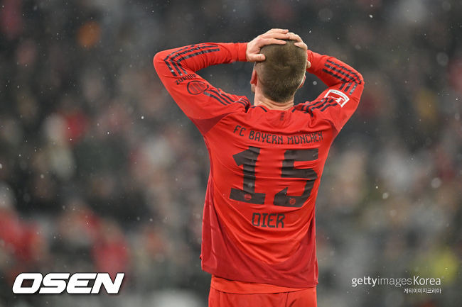 바이에른 비상! 김민재 OUT→'멀뚱멀뚱' 다이어 폭탄 터졌다...