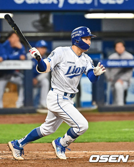 이럴 수가! 삼성 김지찬, 햄스트링 통증 엔트리 말소…양창섭 함수호 1군 콜업 [오!쎈 대구]