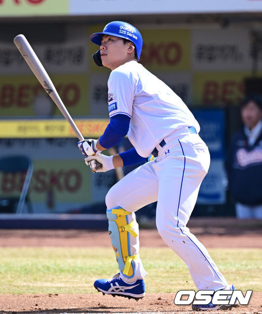 이럴 수가! 삼성 김지찬, 햄스트링 통증 엔트리 말소…양창섭 함수호 1군 콜업 [오!쎈 대구]