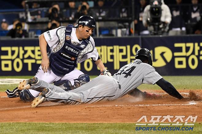 35년 만에 진기록→결국 '로그 아웃' 한화 이제 달린다…두산 제압 '2연승&위닝시리즈' [잠실 리뷰]