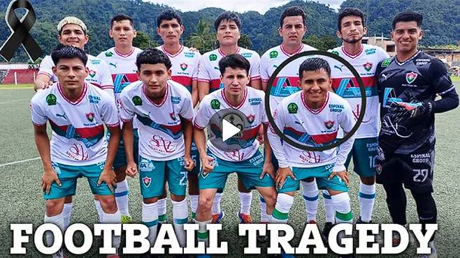 '축구계 비극' 아버지 눈앞에서 쓰러진 21세 선수, 끝내 사망