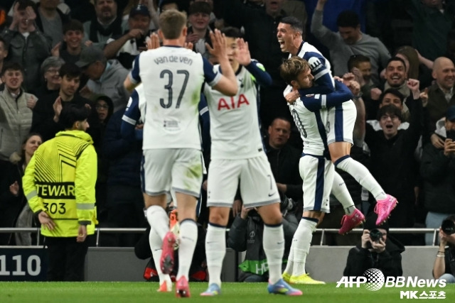 ‘미쳤다’ 손흥민 기점! 매디슨 주고 포로 마무리→토트넘, 프랑크푸르트에 선제 실점 후 전반 1-1 동점 [유로파리그]