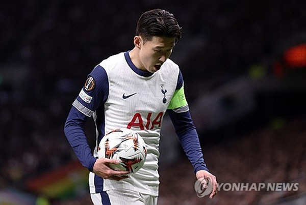 손흥민 빼고 '19세 텔'이라니… 토트넘, 유로파 8강 1차전 1-1 무승부