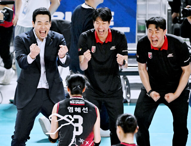 진통제 맞고 출전 투혼, 배구 팬들도 울컥…정관장 아름다웠던 봄, 캡틴도 잊지 못한다