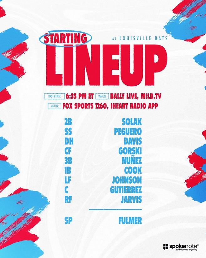 '대박' 빅리그 재합류 신호 떴다! '홈런 포함 2안타 3출루' 맹활약한 배지환, 트리플A 인디애나폴리스 선발 명단서 제외
