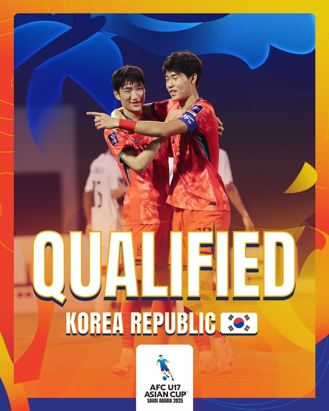 한국 U-17 백기태호, 아시안컵 8강+월드컵 본선 진출 쾌거...예멘 1-0 제압, 15일 8강전