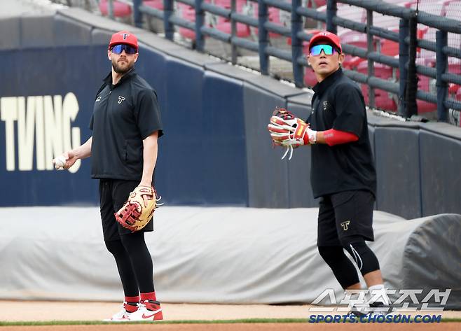 '좌타자 7명 KIA 파격 라인업' 서건창 1번타자→위즈덤 제외. 왜?[광주 현장]