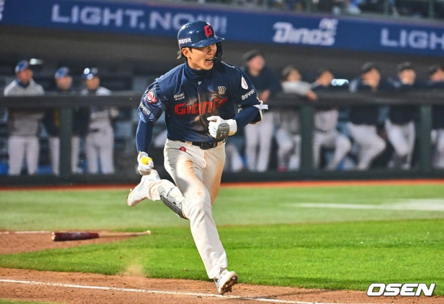 '홈인데 원정팀' 롯데 기묘한 경기서 끝내 이겼다! 박세웅 7이닝 역투→전민재 천금의 역전타 [부산 현장리뷰]