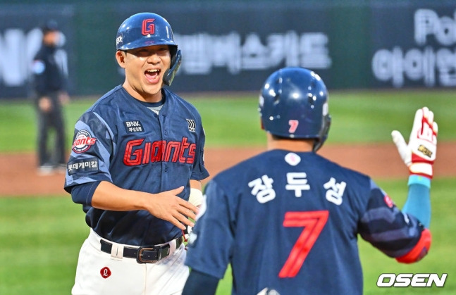 '홈인데 원정팀' 롯데 기묘한 경기서 끝내 이겼다! 박세웅 7이닝 역투→전민재 천금의 역전타 [부산 현장리뷰]