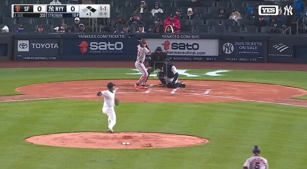 '악천후 속 시즌 첫홈런' 이정후, 홈런 인정될까