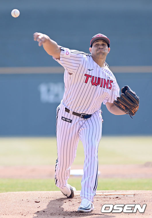 '15경기 13승' 공포의 LG, 선발 라인업 포수 박동원만 바꿨다...치리노스, 4연속 QS 도전 [오!쎈 잠실]