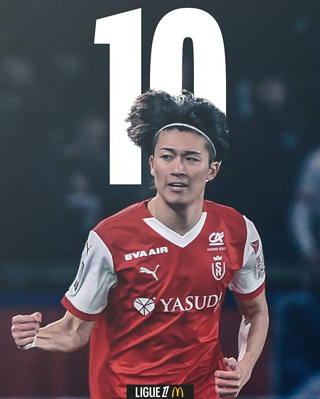 손흥민 보유국의 '대굴욕'…日 공격수가 먼저 5대리그 두자릿수 득점 돌파→오카자키 이후 10년만