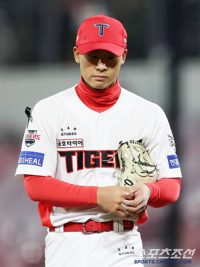 '이럴수가' KIA 또 부상 발생에 초비상, 팔꿈치 이상 → 굴곡근 손상 진단[광주 현장]