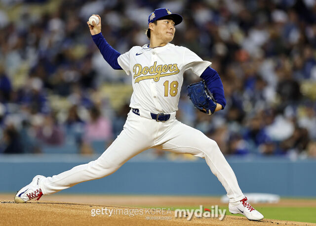 오타니 연속출루 29경기로 끝, 에드먼 결승 스리런포, 야마모토 6이닝 KKKKKKKKK로 2승…다저스 3-0 완승
