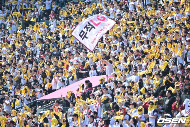 '오직' LG만 해냈던 KBO 대기록 '8G서 중단', 야속한 봄비에도 오지환은 활짝 웃었다