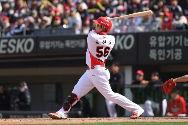 KIA 타격장인이 좌익수라면 여전히 비상사태…먹고 살려면 할 수 없다, 변우혁·오선우 ‘좋으면 쓰자’