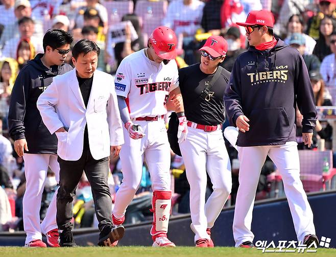 '9위 추락도 서러운데' KIA 또 초악재! 김도영 햄스트링 회복 미진→곽도규 팔꿈치 수술 결정 [공식 발표]
