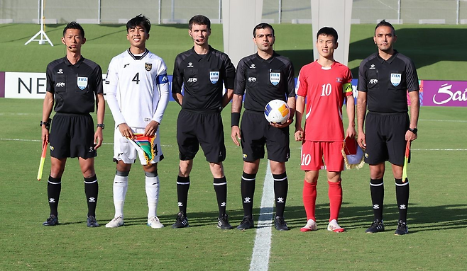 '중국식 계산법'으로 한국 0-7 북한…'화력 폭발' 北 축구, 인니에 6-0 대승→결승서 韓 만난다