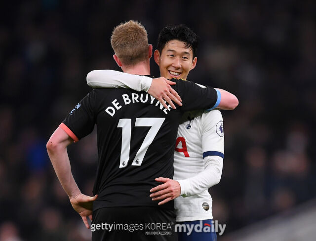 '더 브라위너 패스→손흥민 마무리' 역대급 조합 뜬다! 英 매체