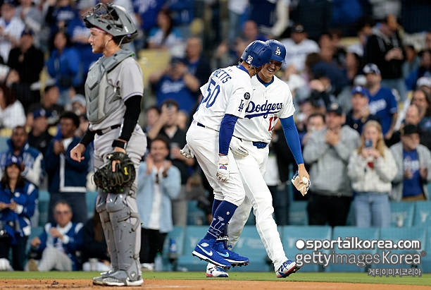 5타수 무안타는 잊으시오! 180km 로켓포 '쾅' 오타니, 시즌 5호 홈런 폭발