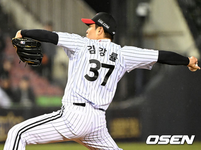 '20일 만에' 주전 9명 다 모였다, LG 완전체 라인업 공개...김강률 1군 엔트리 제외-이영빈 1군 콜업 [오!쎈 잠실]