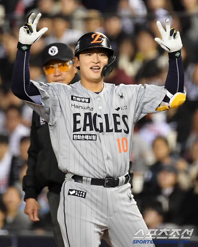 한화 이진영 1번 출격! 김경문 감독