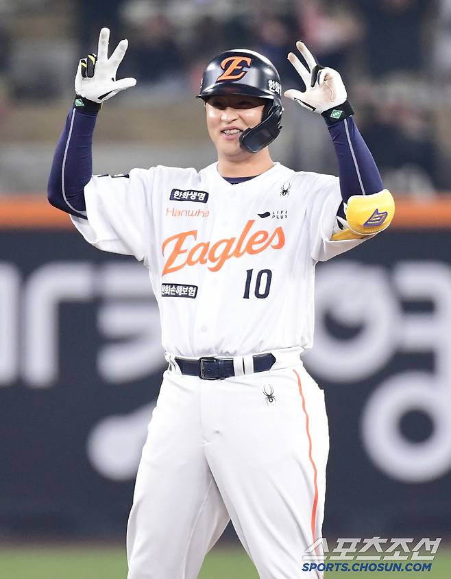 한화 이진영 1번 출격! 김경문 감독