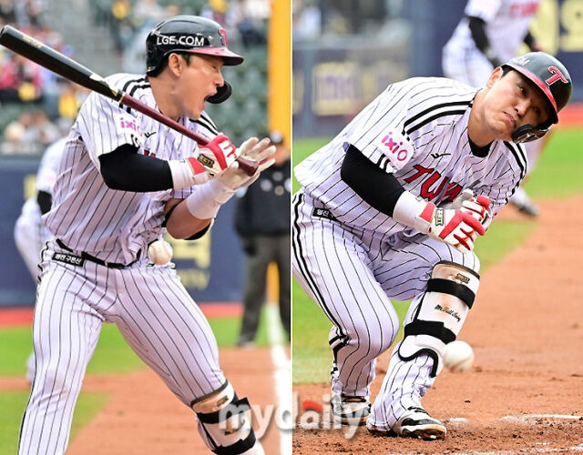 '얼마나 아팠길래' 151km 투구에 맞고 3루로 뛴 타자 [유진형의 현장 1mm]