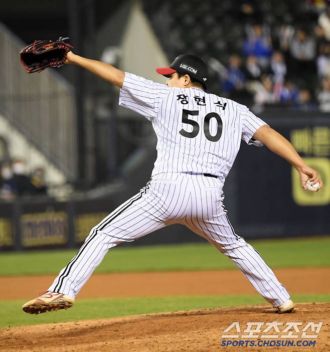 'LG 마운드 진짜 미쳤다.''엘동원'-김진성-박명근-장현식, 팀 노히트노런 달성, 3대0 승리.'연패는 없다.' 무안타 삼성은 3연패[잠실 리뷰]