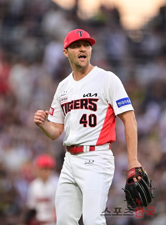 선동열인가… 'ERA 0.29' 네일, 흔들리는 KIA의 버팀목[스한 이슈人]