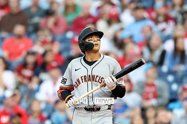 'ML 단독 1위' 이정후 2루타 폭발…또 좌투수 공략 성공, 벌써 시즌 9호 2루타 터졌다