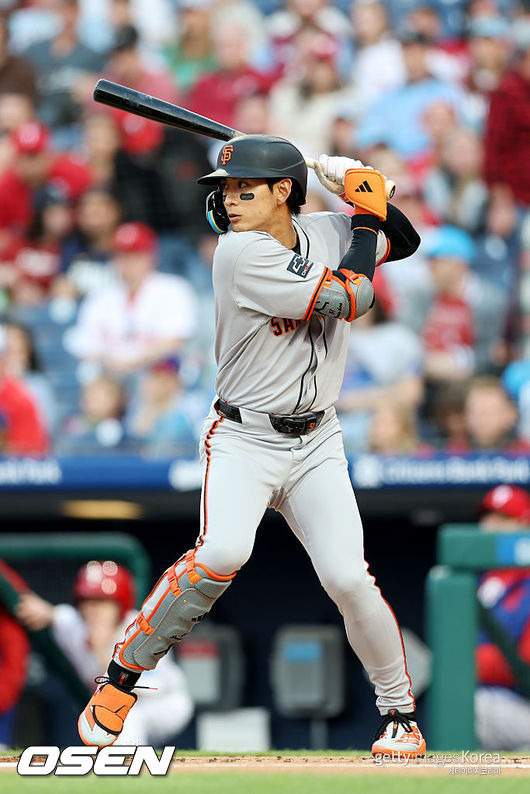 '2루타 1위 탈환' 이정후 걱정은 사치, 좌완 스위퍼 공략→8타석 만에 2루타 폭발! KKK 굴욕 씻어내다 [1보]