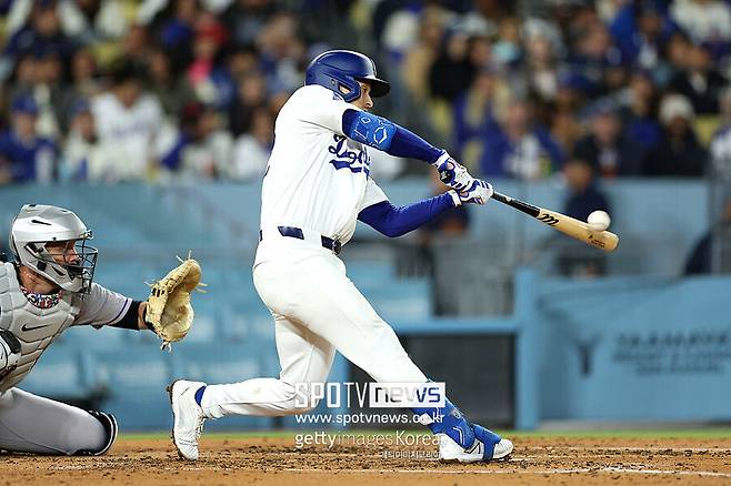 '홈런 1위' 韓 국가대표 1번타자, 안타→2루타→안타→2루타 터졌다…다저스 2연승, 지구 1위 맹추격