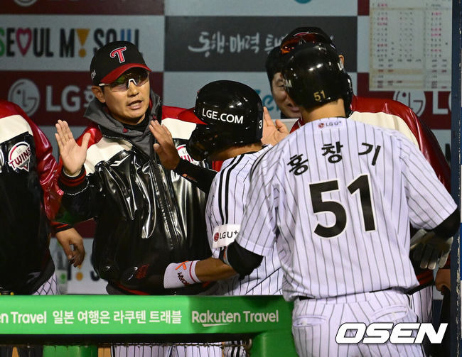 '70억 FA 옛 동료 만난다' LG, 전날과 동일 라인업...'아뿔싸' 에르난데스 1군 말소 [오!쎈 잠실]