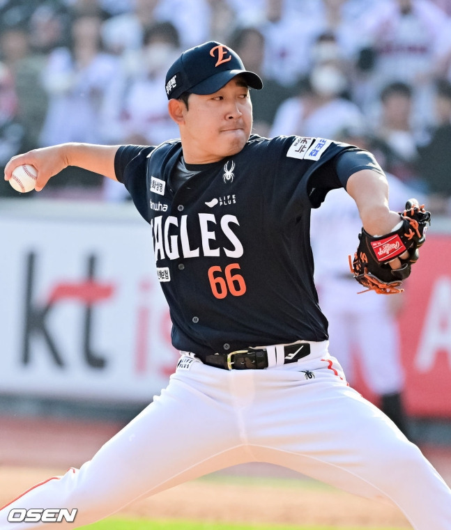 '한화 前 마무리' 주현상, 2군서 KIA 한준수에 스리런포 헌납→ERA 7.20 폭등