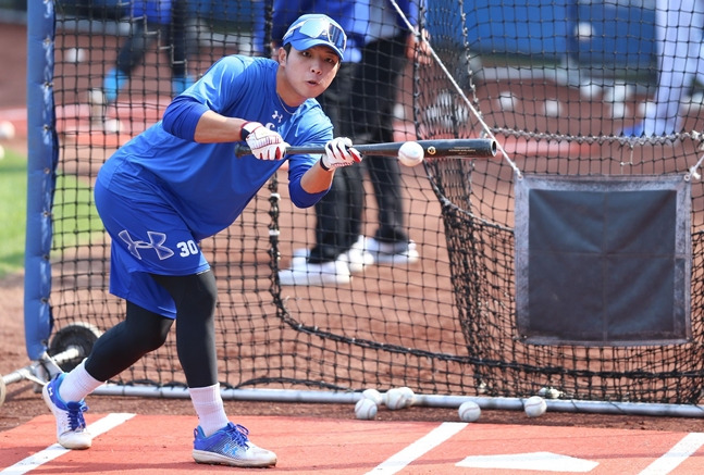 '김영웅 선발 제외' 박진만 감독 작심 발언, 떠나는 취재진에 딱 한 마디 더했다