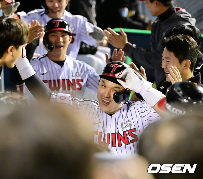 ‘미쳤다, 메가트윈스포 대폭발’ LG 16승3패, 박동원 2홈런 5타점+임찬규 QS 다승 1위…‘패패패패’ 삼성 4연패 [잠실 리뷰]