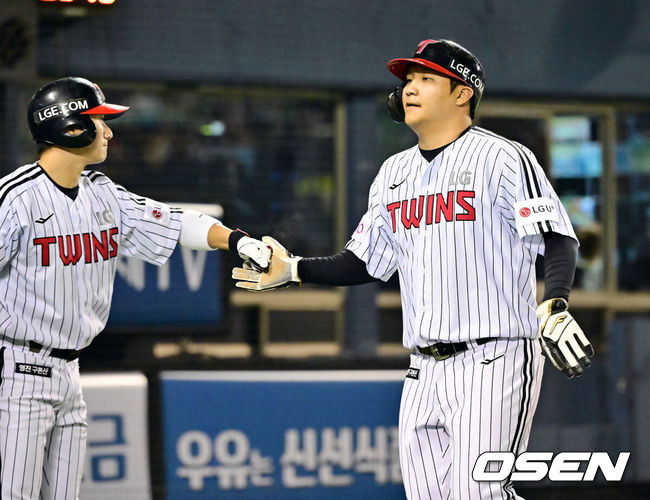 ‘미쳤다, 메가트윈스포 대폭발’ LG 16승3패, 박동원 2홈런 5타점+임찬규 QS 다승 1위…‘패패패패’ 삼성 4연패 [잠실 리뷰]