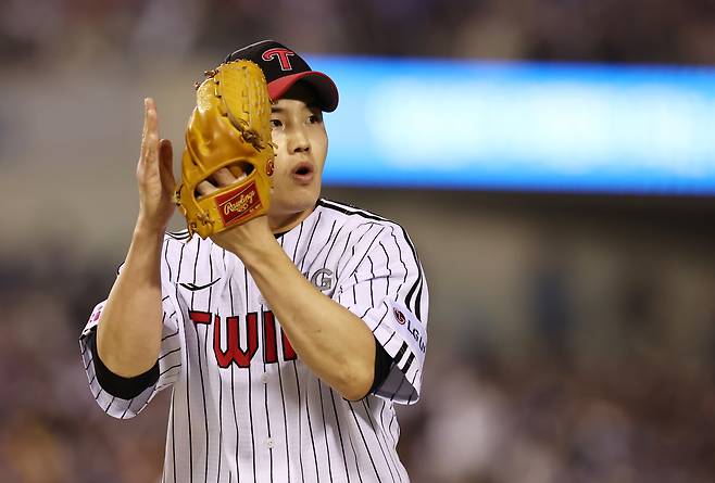 1회 흔들리고도 2실점에 QS…임찬규 향한 염경엽 LG 감독의 미소 “베테랑답게 경험을 통한 경기 운영”[스경X현장]