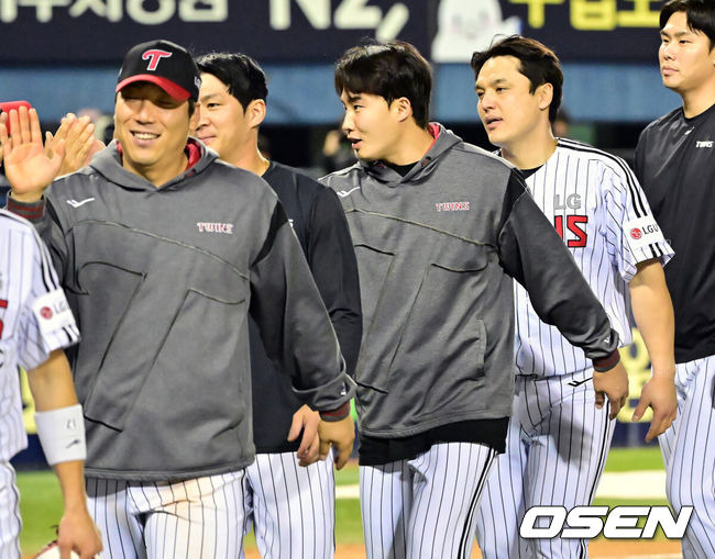 ‘121승 페이스 미쳤다’ LG는 패배를 모른다. 염갈량 칭찬 릴레이 “임찬규 어려웠는데 베테랑답게 QS, 박동원 5타점으로 타선 이끌었다”