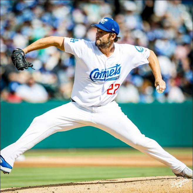 '첫 아웃 김혜성이 잡았다' 최고 143㎞ 커쇼, 갈 길 멀다...KIM은 4타수 무안타 침묵