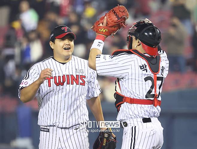 이래서 LG 미쳤다고 한다, 역대 19G 최고 승률…주전 포수는