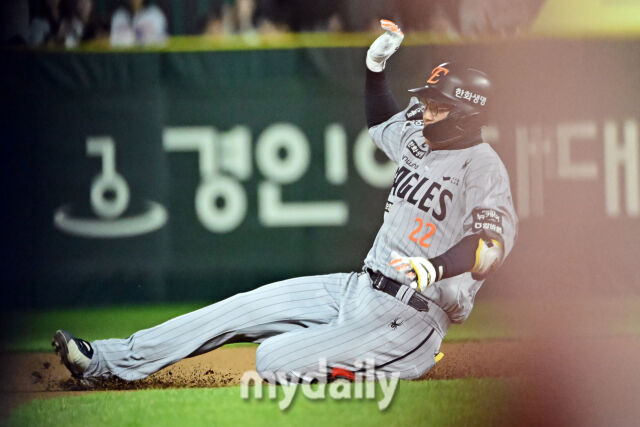 뜨겁다 한화, SSG전 스윕 미쳤다! '류현진 놀랐다' 노시환 호수비+3루타+2루타 폭발…정우주 156km, 김서현 157km [MD인천]