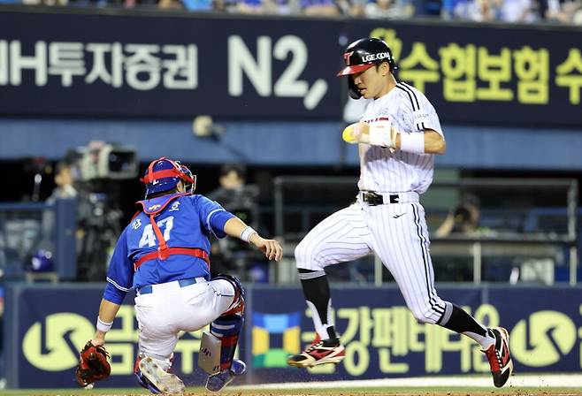 삼성 19세 루키 심재훈을 아십니까? 데뷔전서 4출루 대반란…패패패패 드디어 끝, 절대 1강 LG에 설욕 [잠실 게임노트]