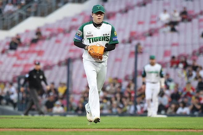 KIA 양현종 '강판 그 순간' 무엇이 그를 멈칫거리게 만들었나