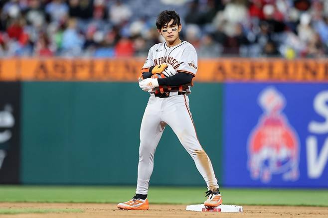 대타 출전 이정후, ML 전체 타격 공동 5위 '껑충'…2G 연속 안타+타율 0.348